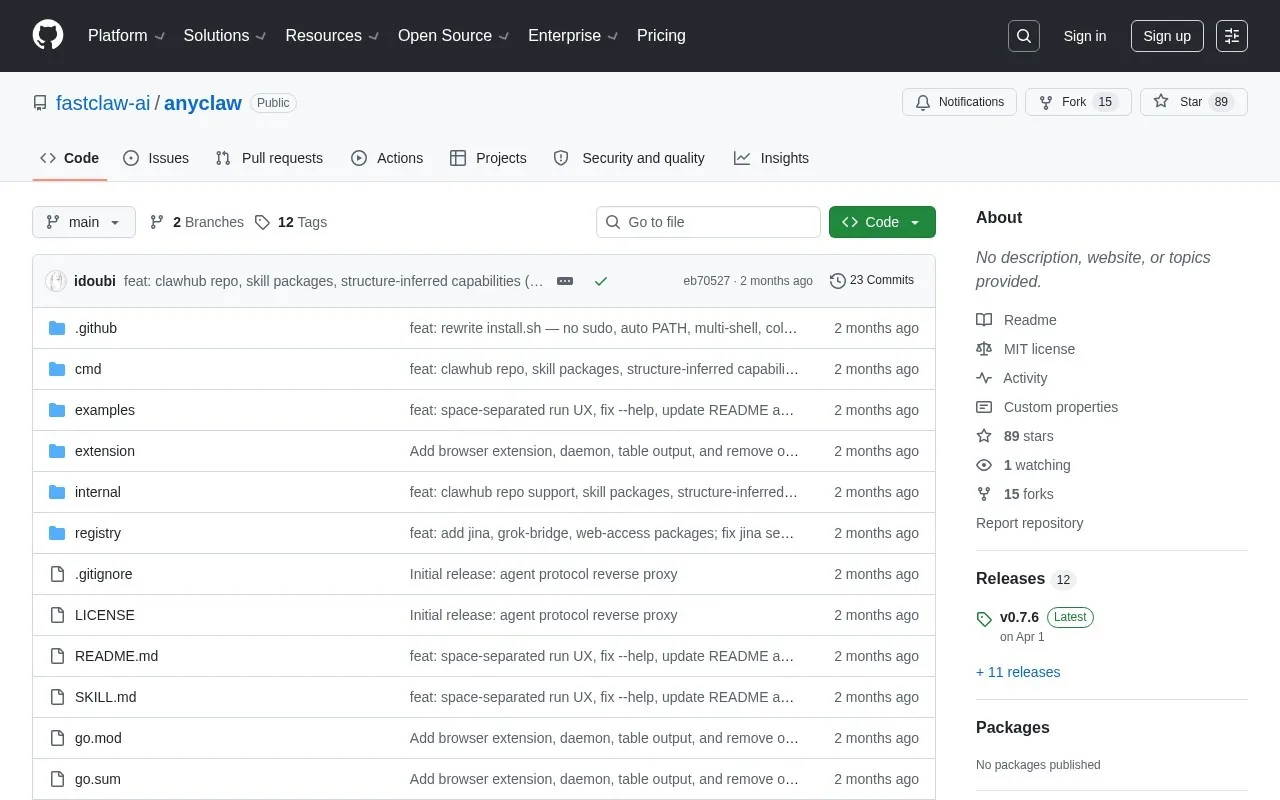 AnyClaw.Tools：OpenClaw 生态中的 AI Agent 工具与技能聚合平台